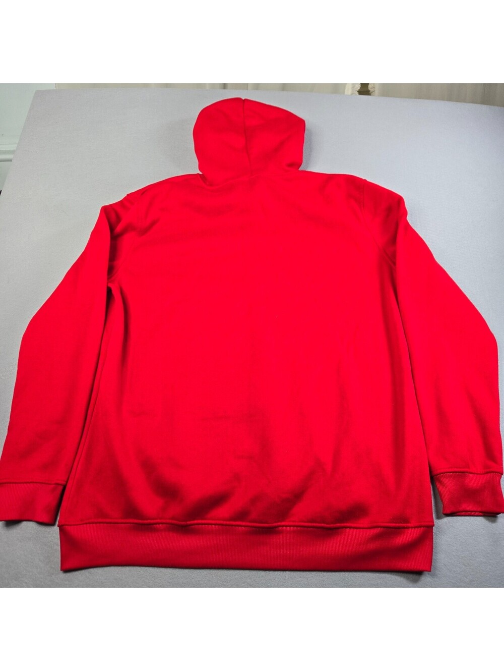 AC/DC Red Hoodie Sweatshirt Mens XL Rock Band Graphic Pullover Fleece Polyester - Picture 8 of 8
